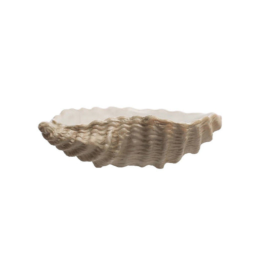 Stoneware Shell Dish - Handcrafted