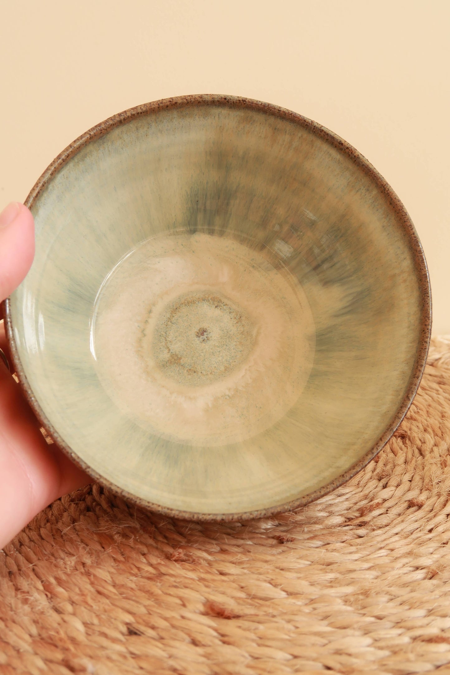 Handmade Ceramic Bowl - Green