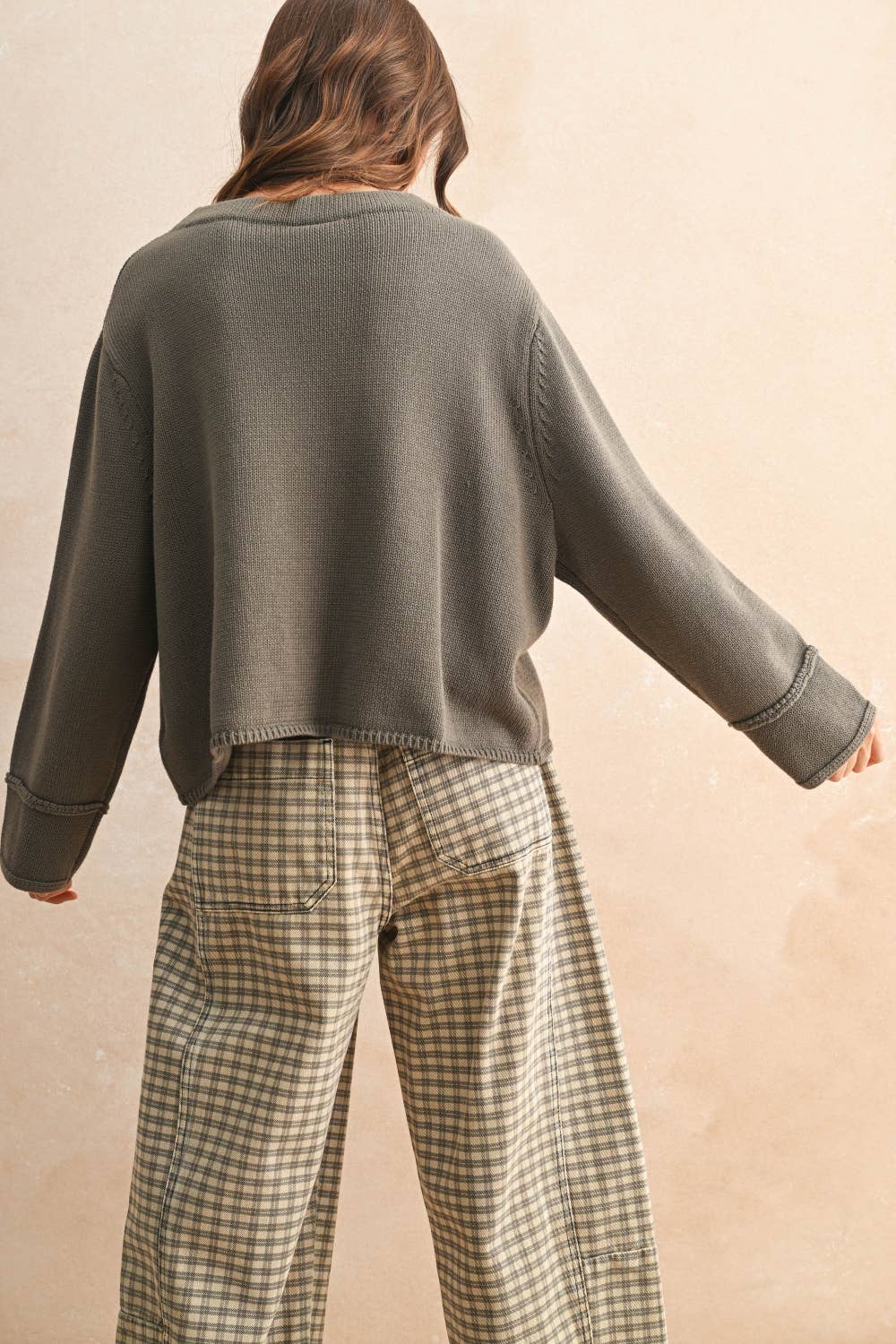 June Sweater - Olive