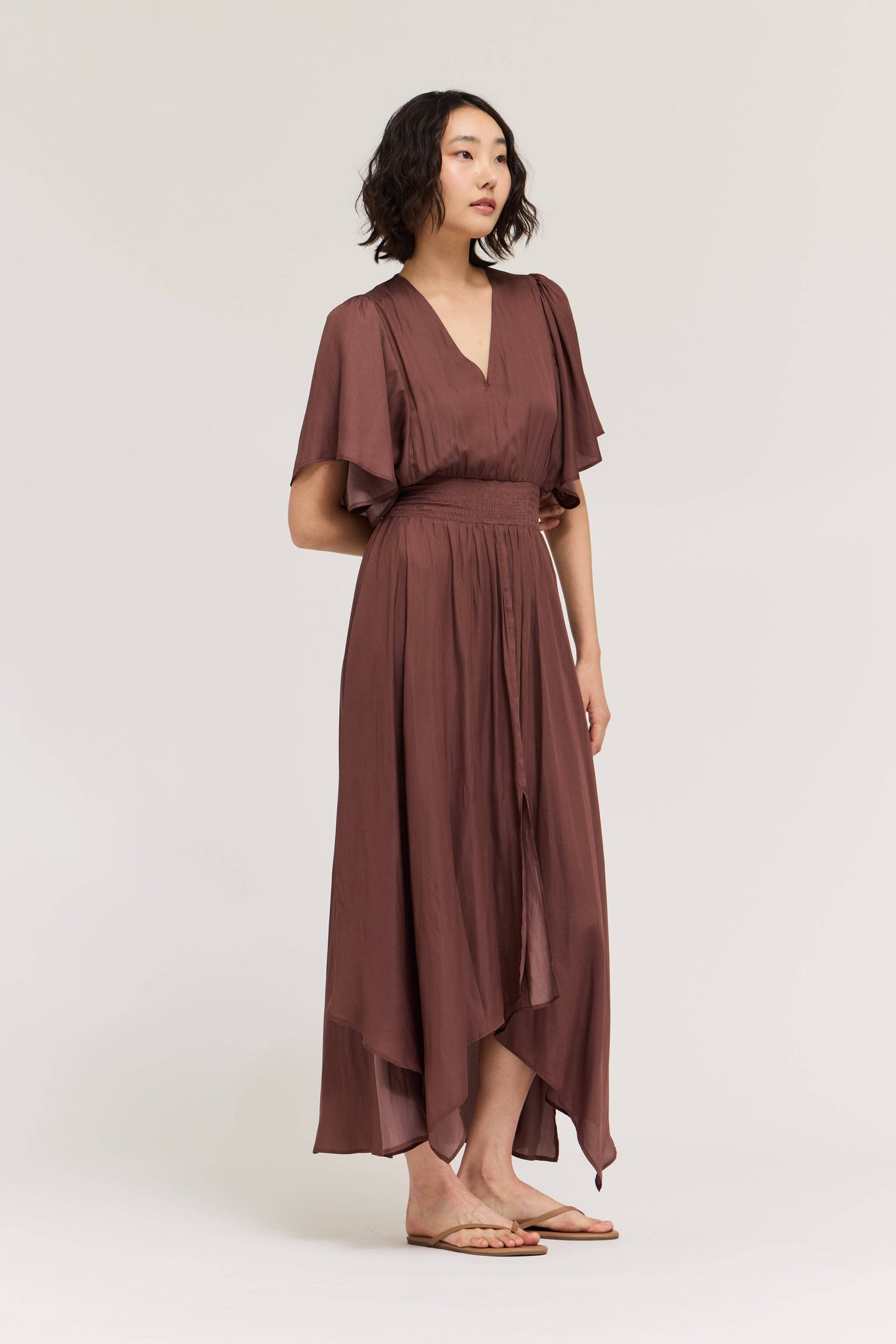 Maxi Dress- Tobacco