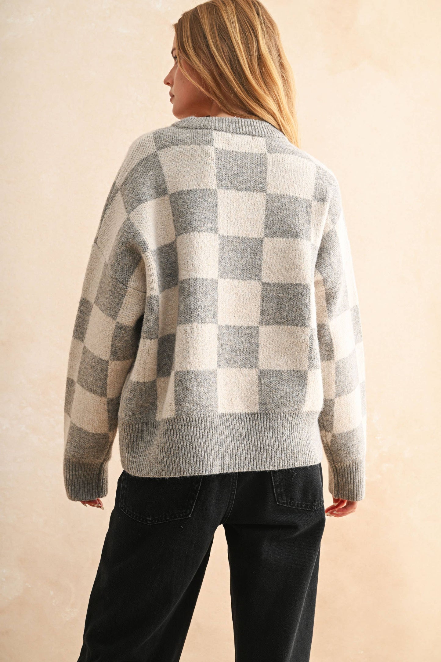 Checker Sweater