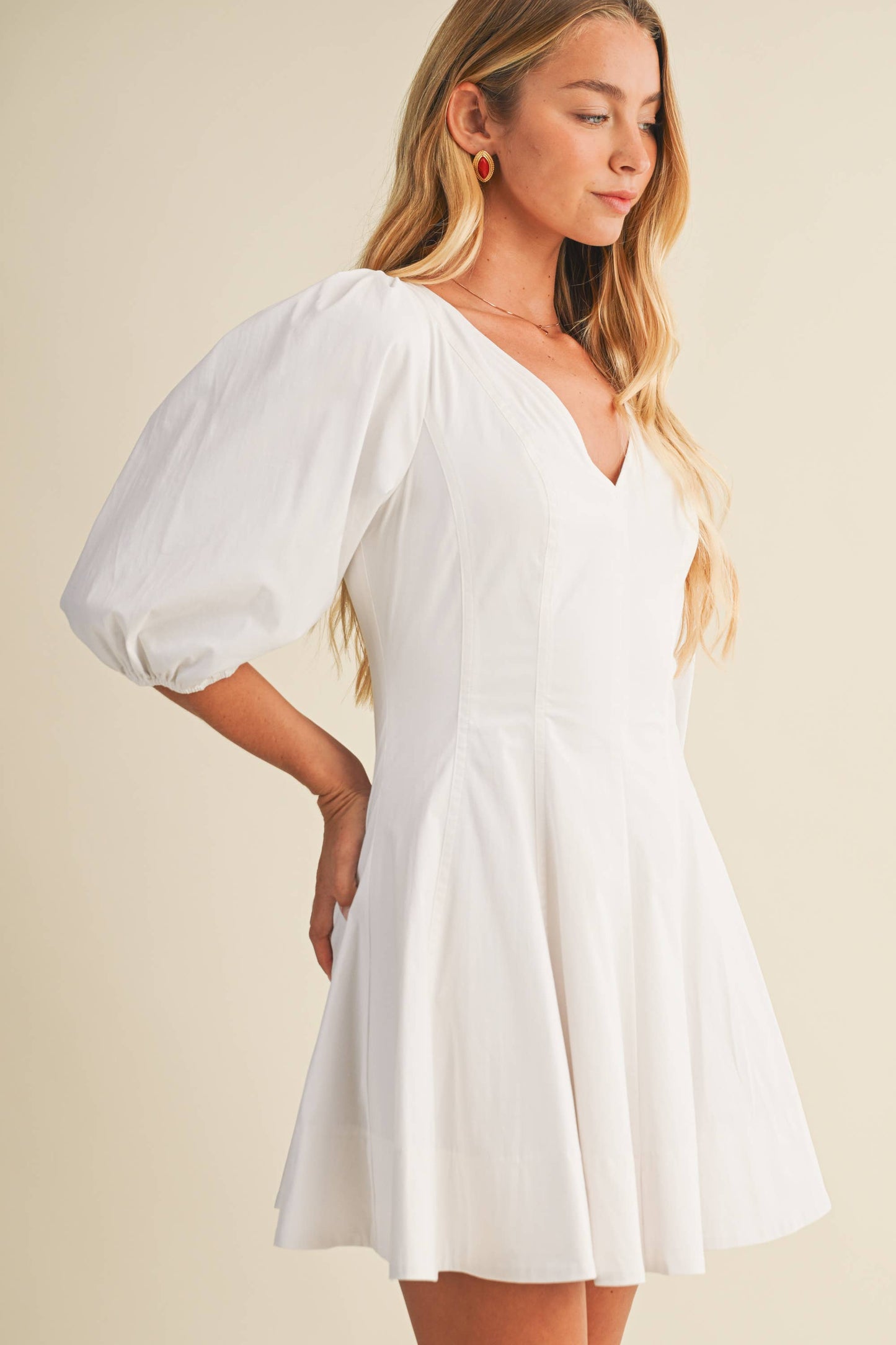 Puff Sleeve Dress