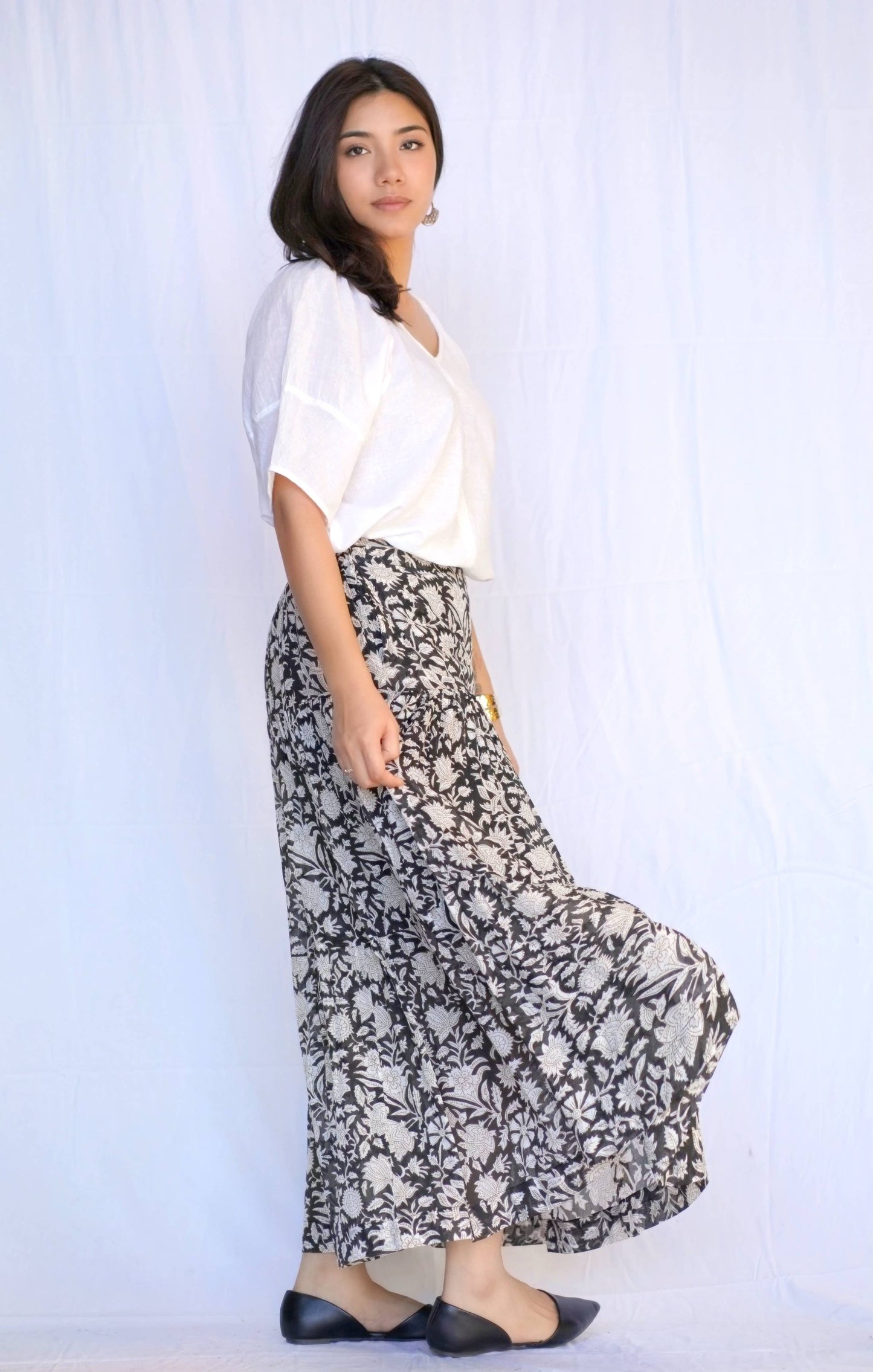 Printed Cotton Skirt