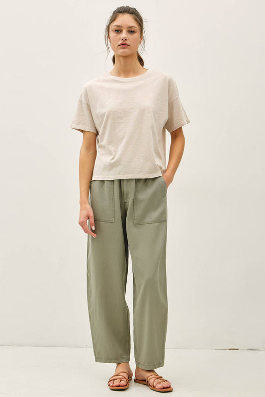 Boxy Crop Tee