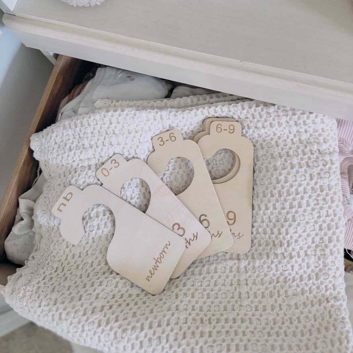 Baby Closet Hanger Dividers