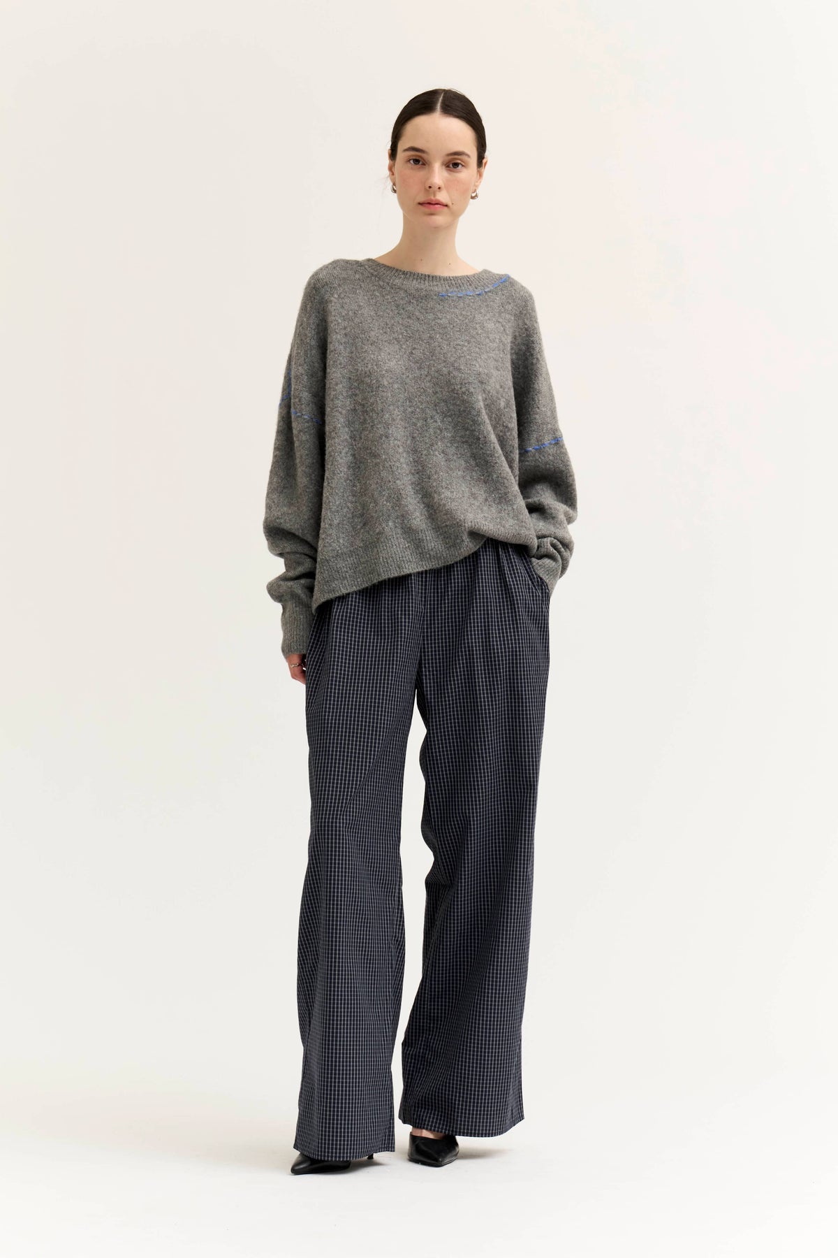 Midnight Gingham Pant