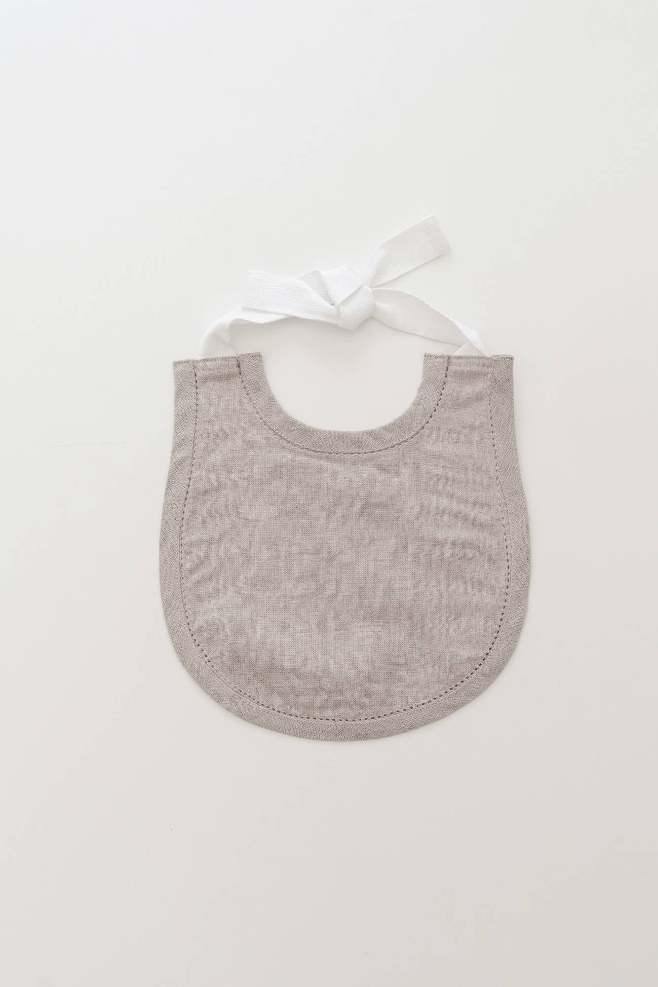100% Linen Keepsake Baby Bib Gift Set