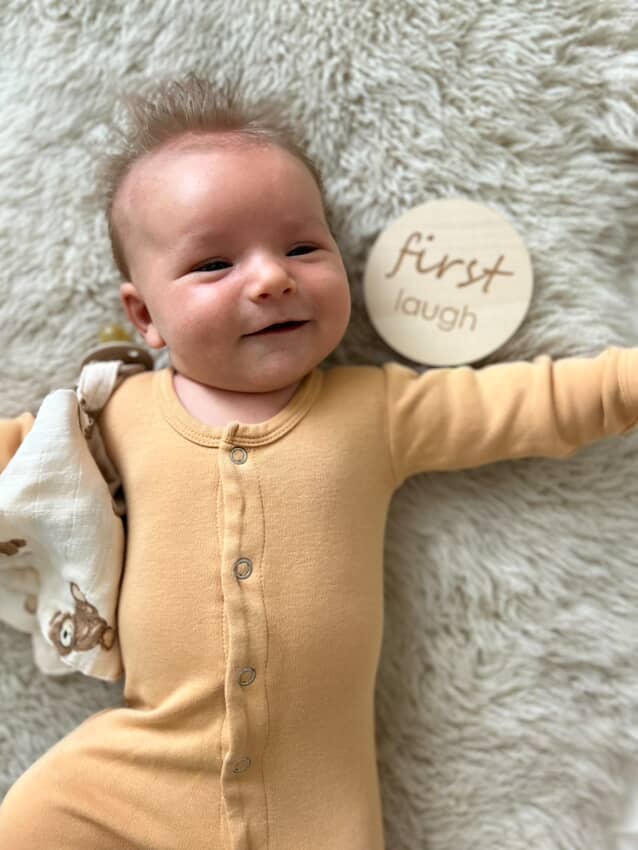 Baby Monthly Milestone Cards