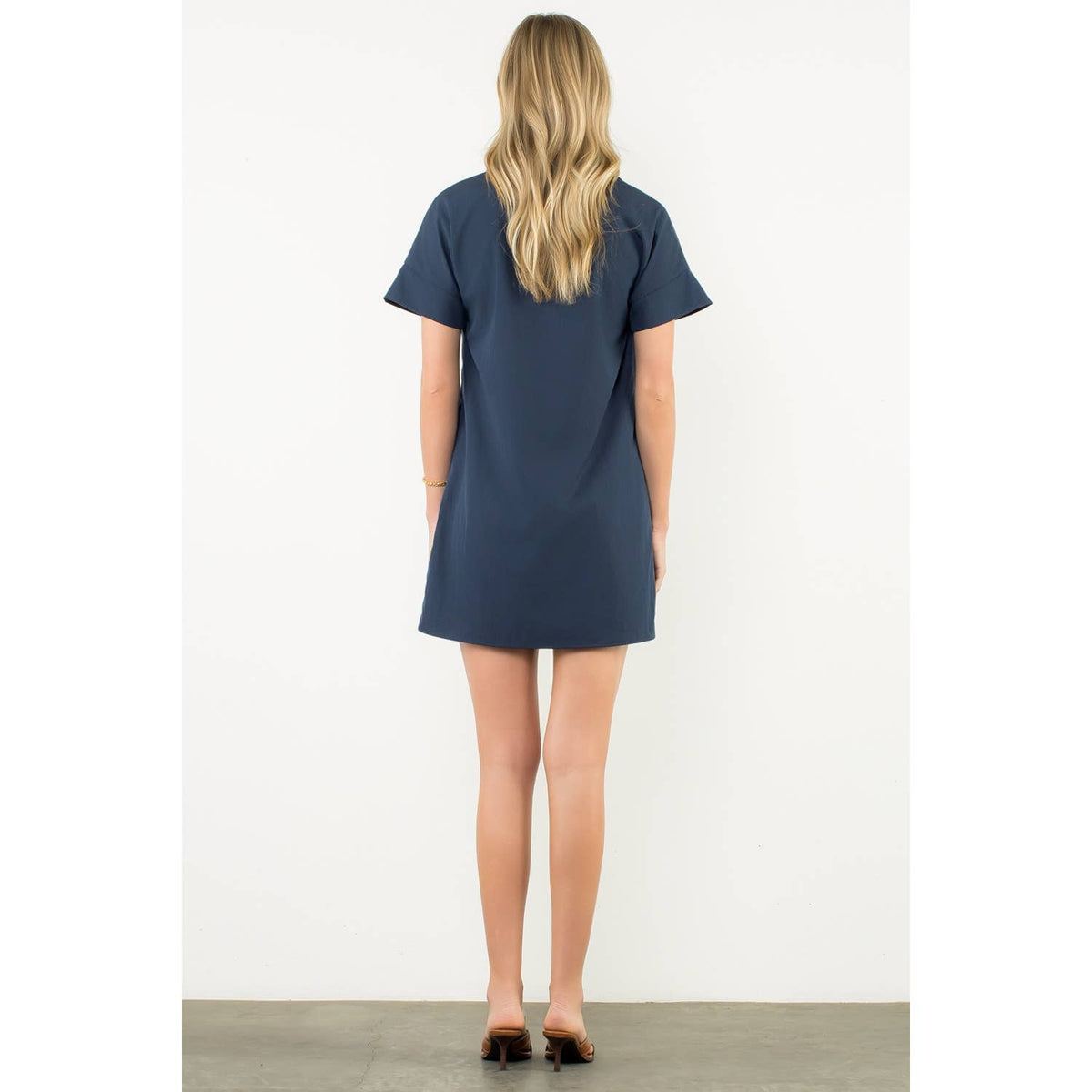 The Wren Dress / Navy