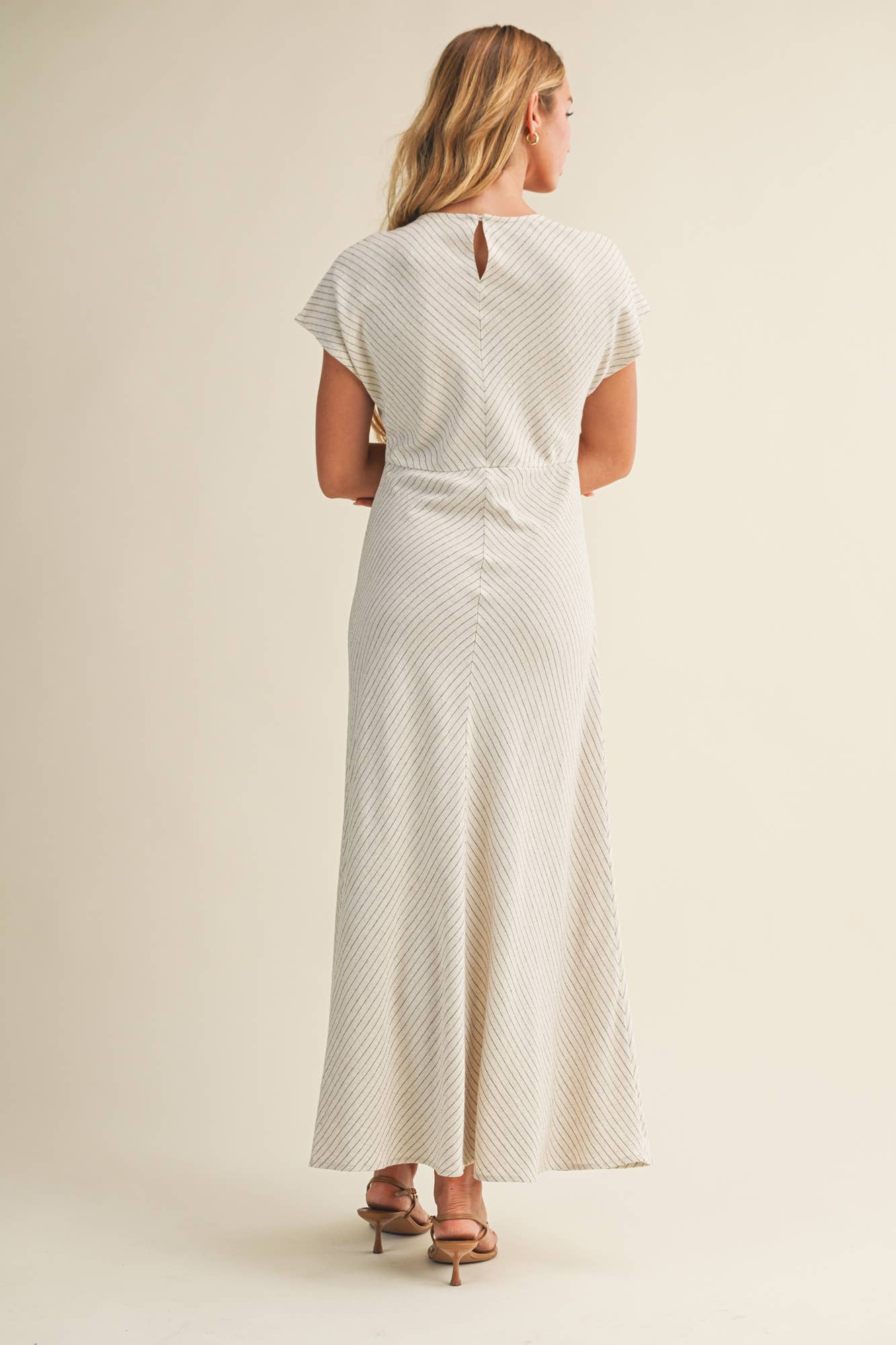 Polly Pinstripe Dress