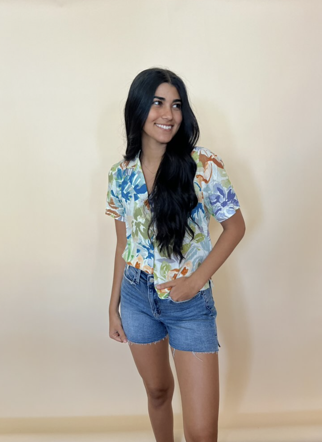 Faye Floral Shirt