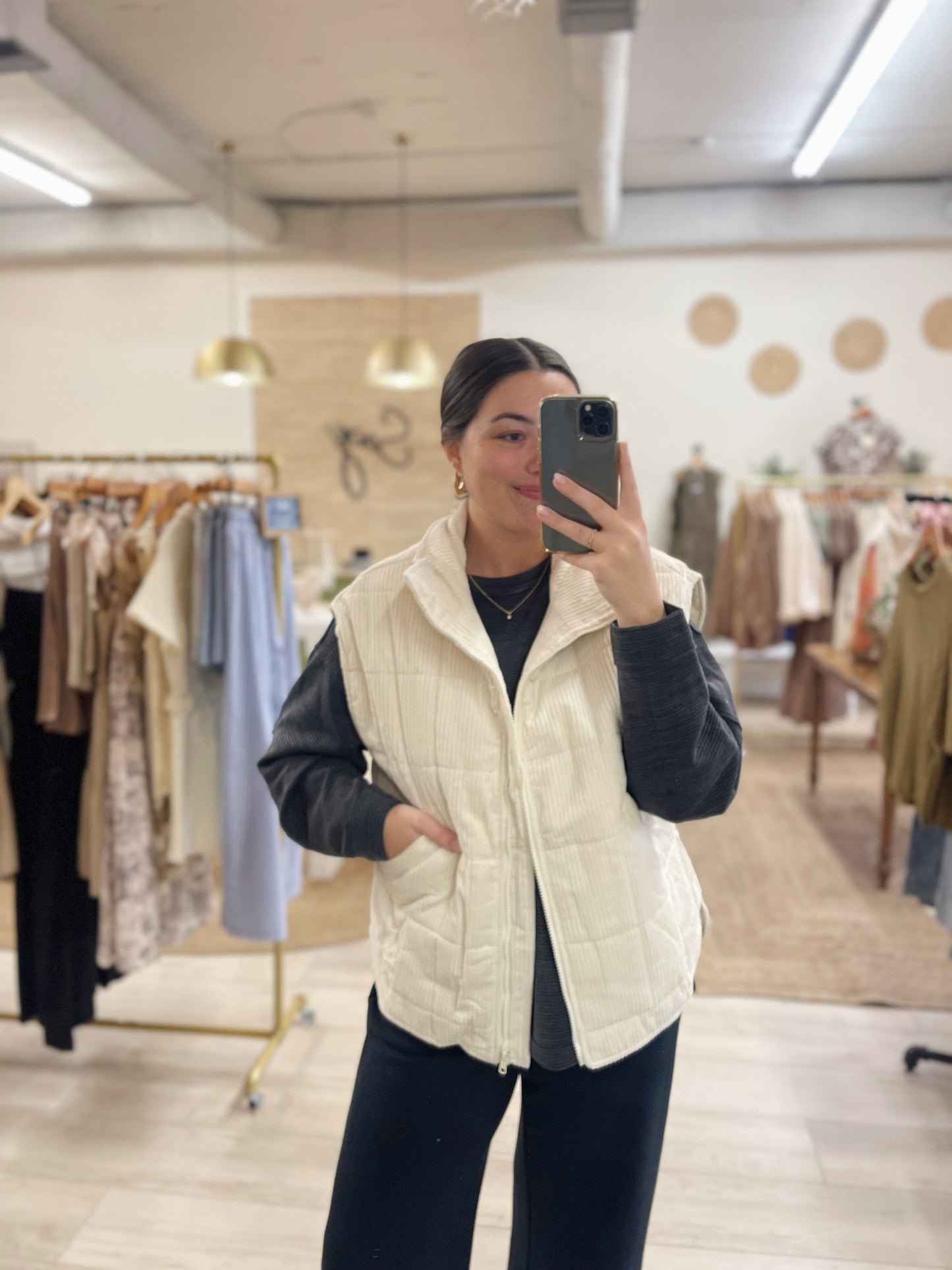 Carla Quilted Vest