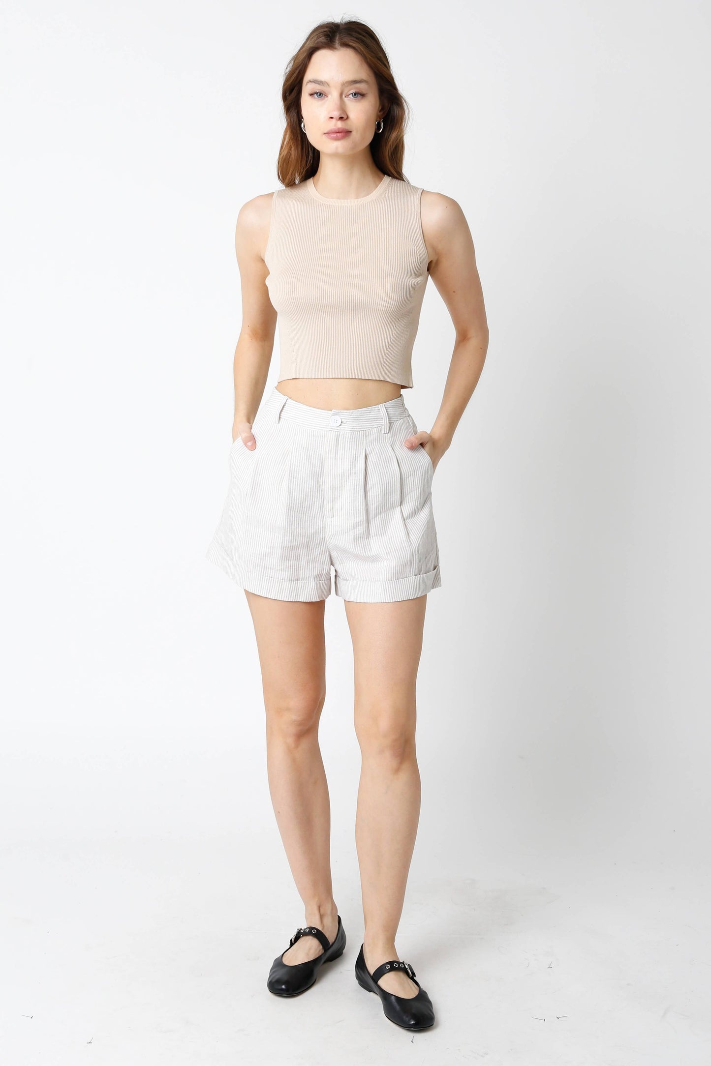 Sally Linen Shorts