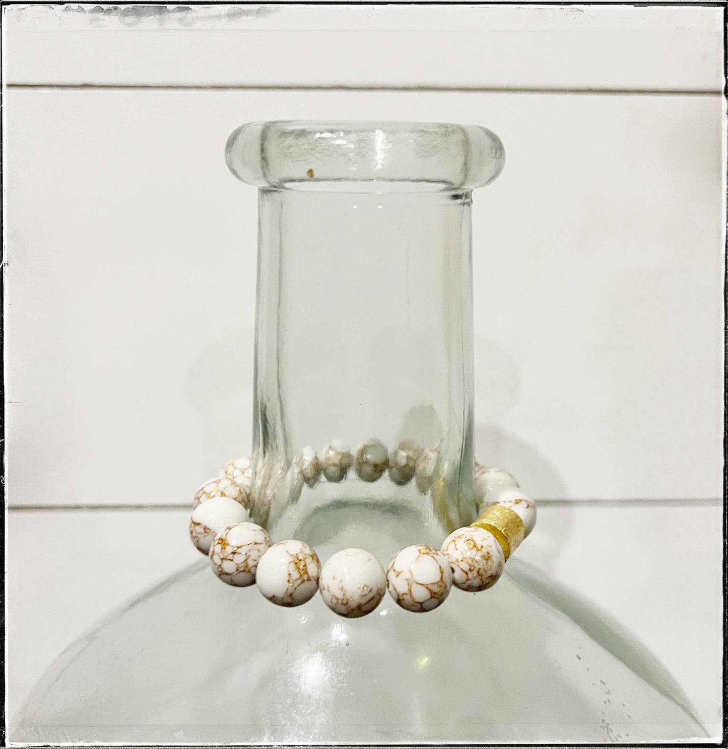 Stone Bead Bracelet Jasper