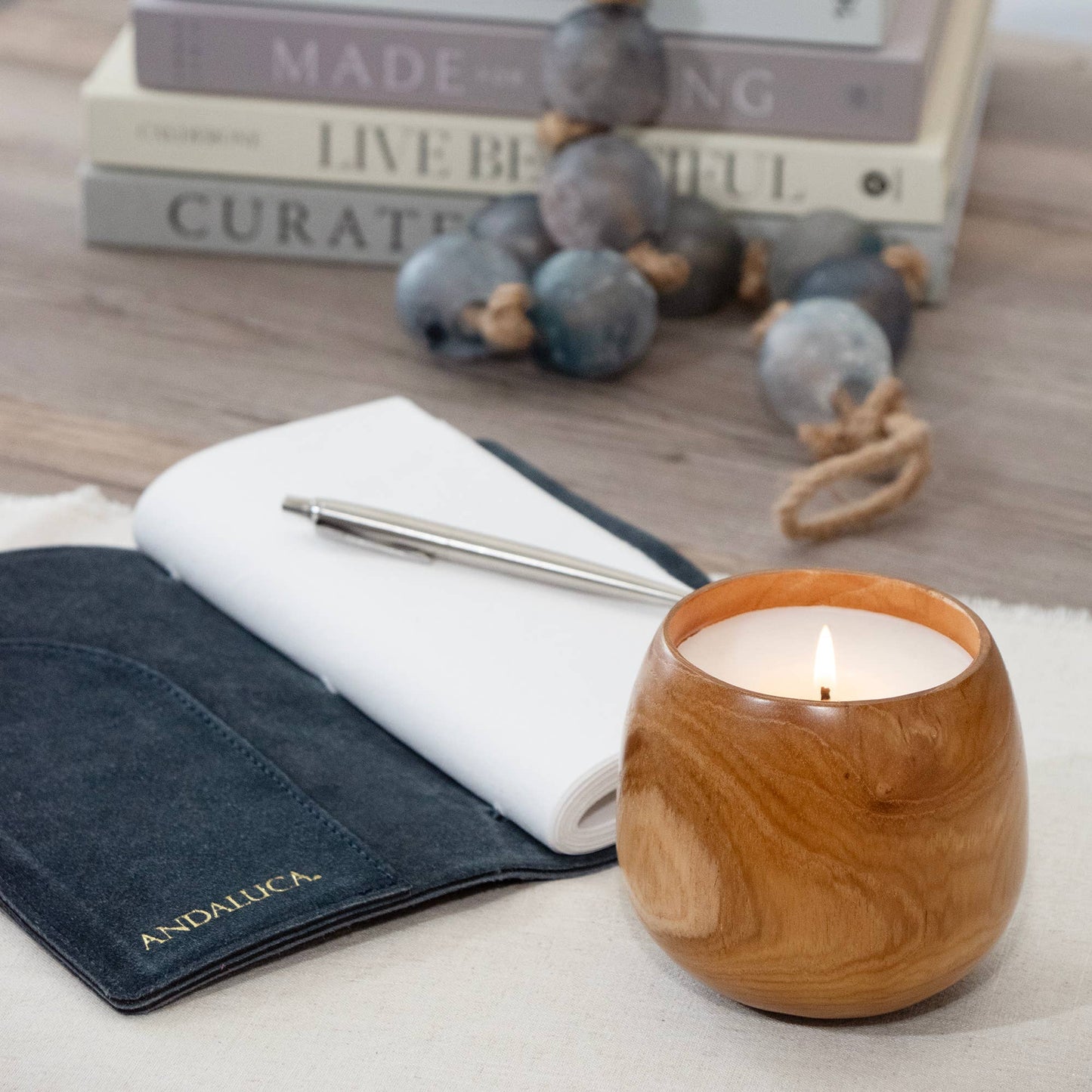 Petite Teakwood Candle