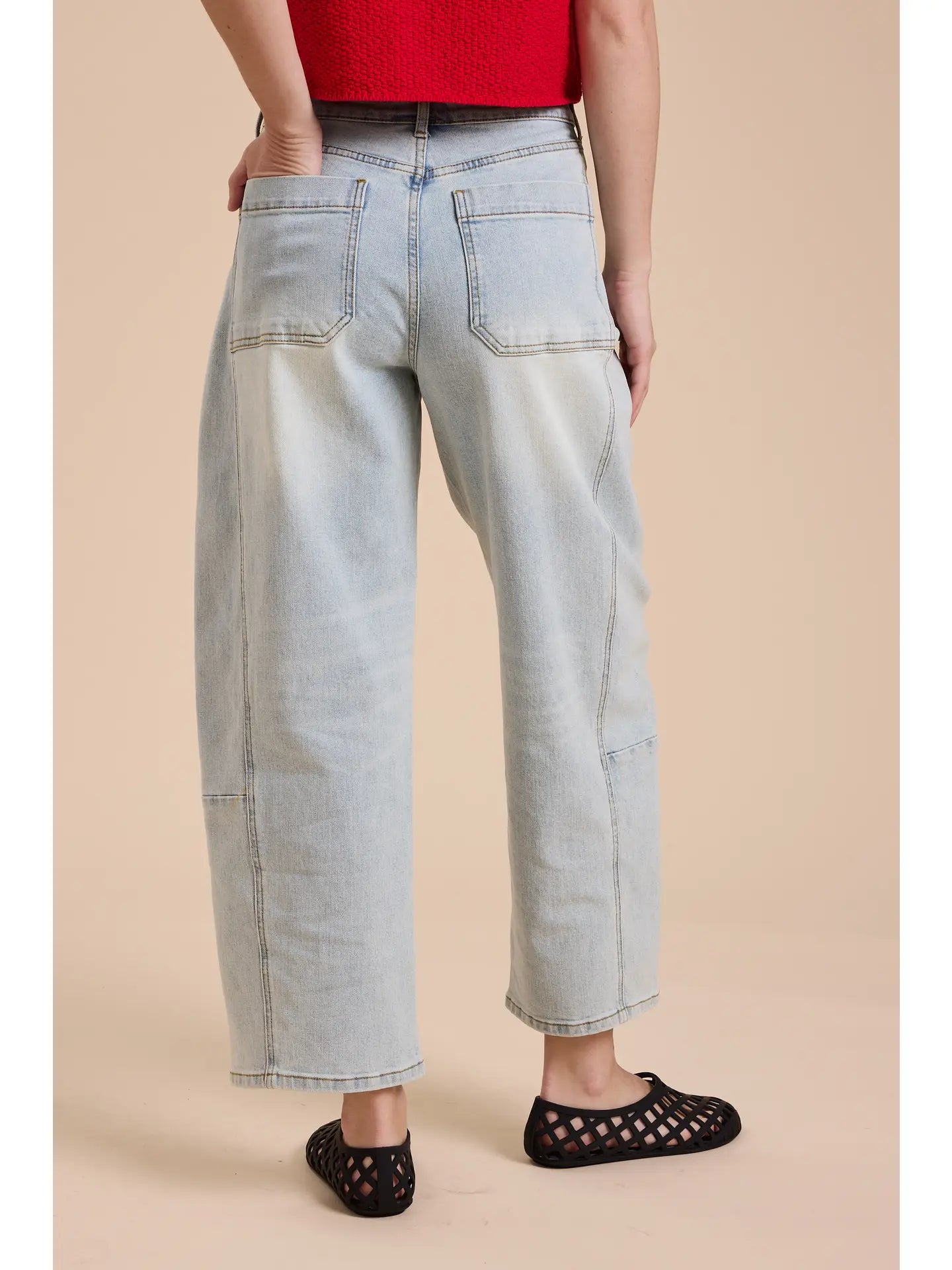 Loose Fit Denim Pants