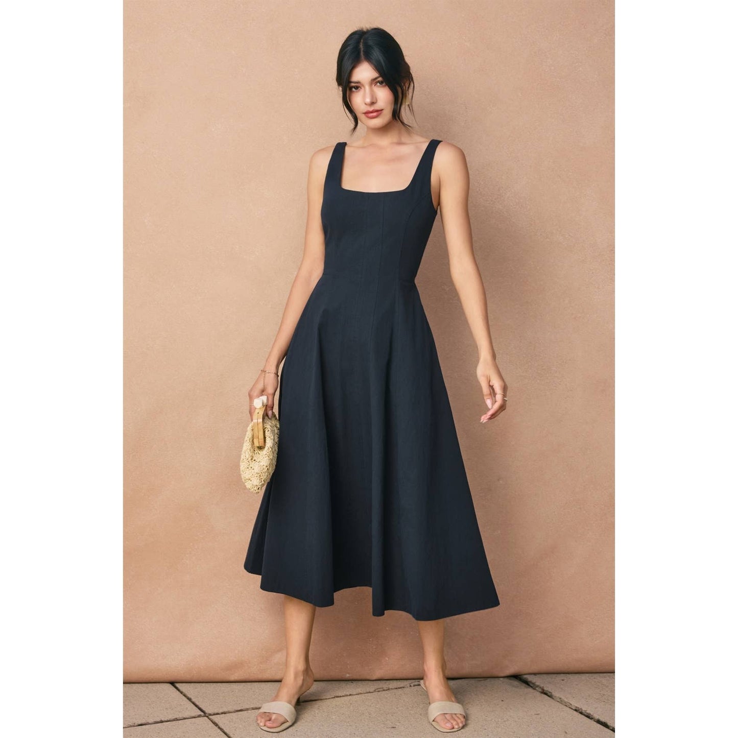 Square Neck Dress