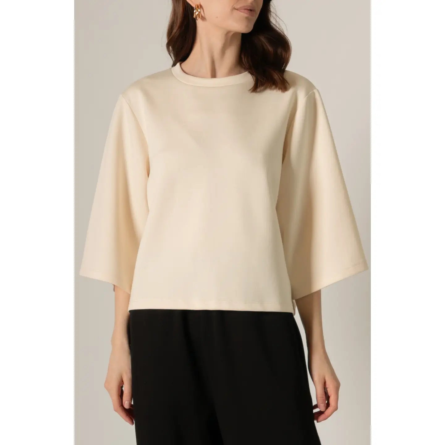 Evelyn Top- Cream