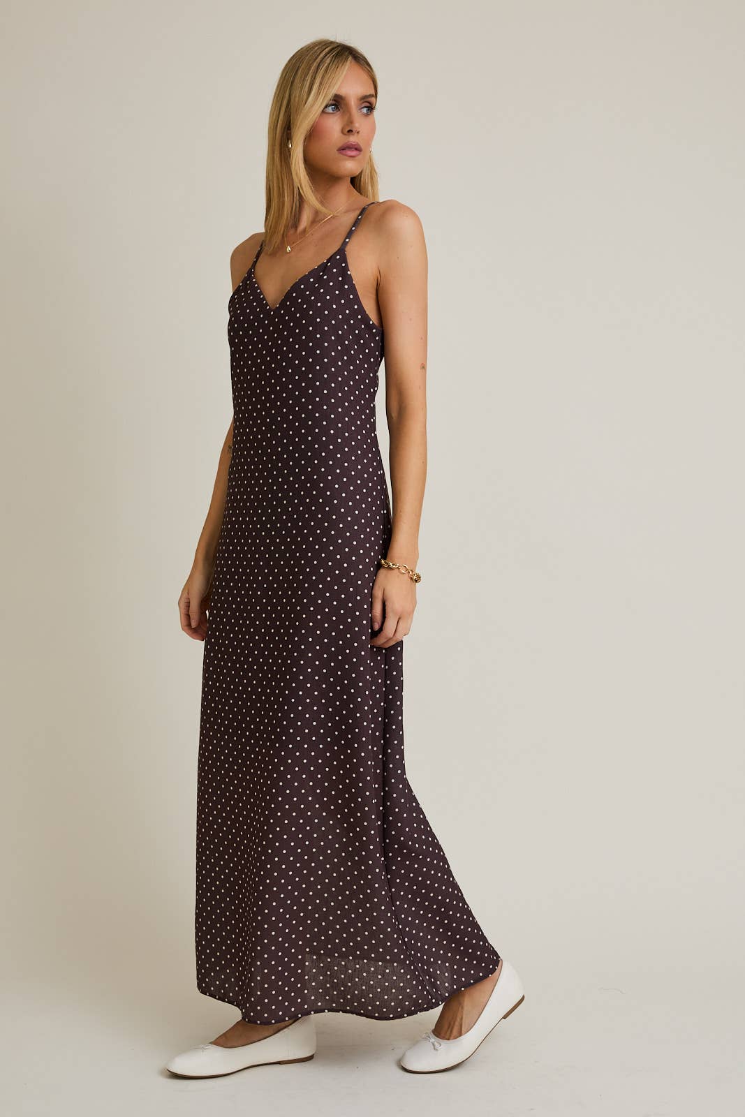 Dot Maxi Dress