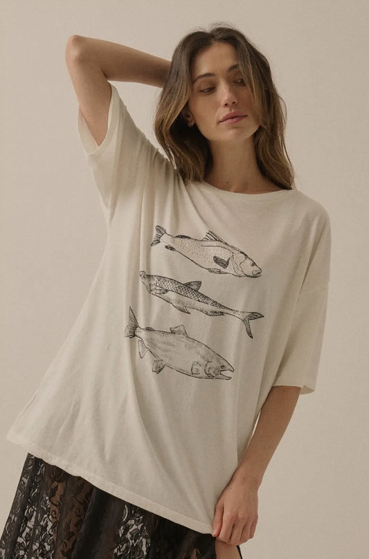 Coastal Catch Tee
