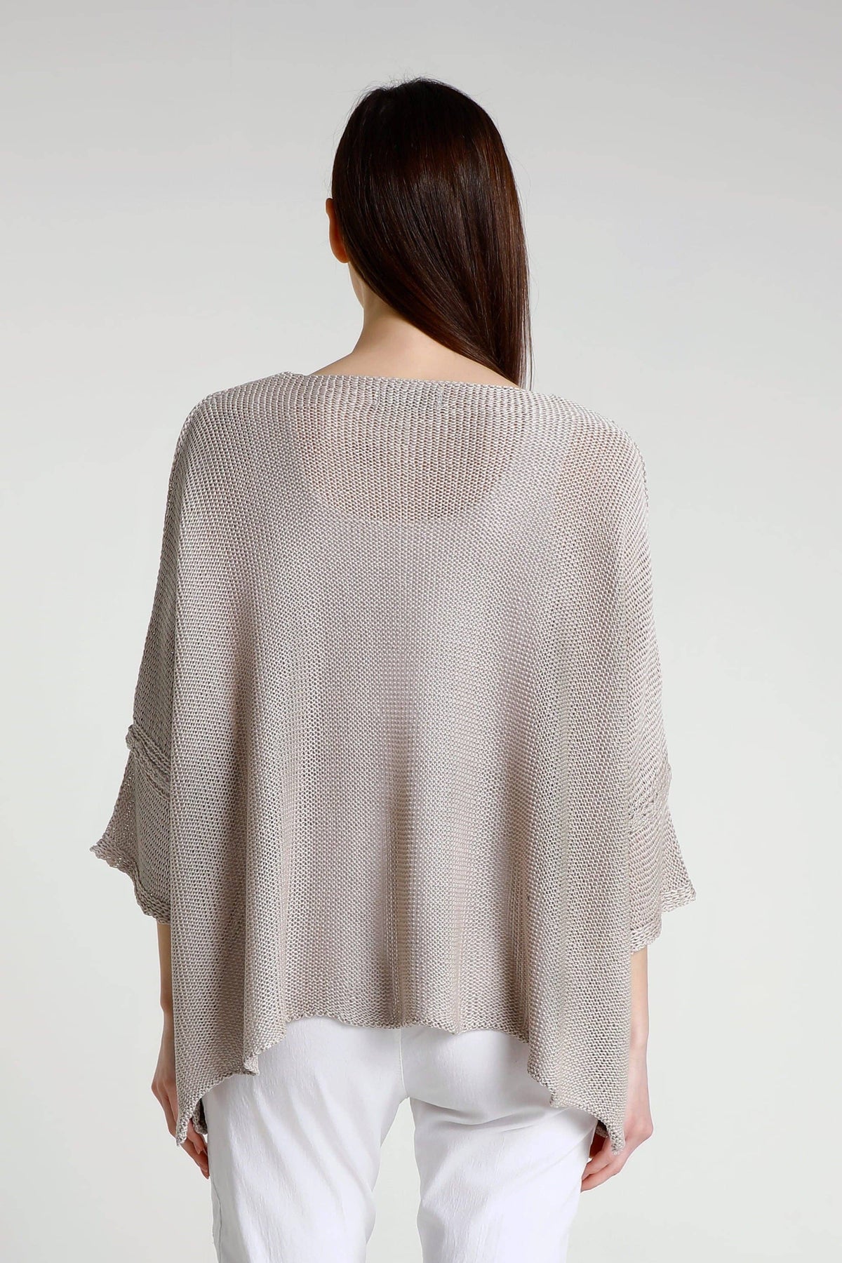 Benoite Knit Topper / Natural