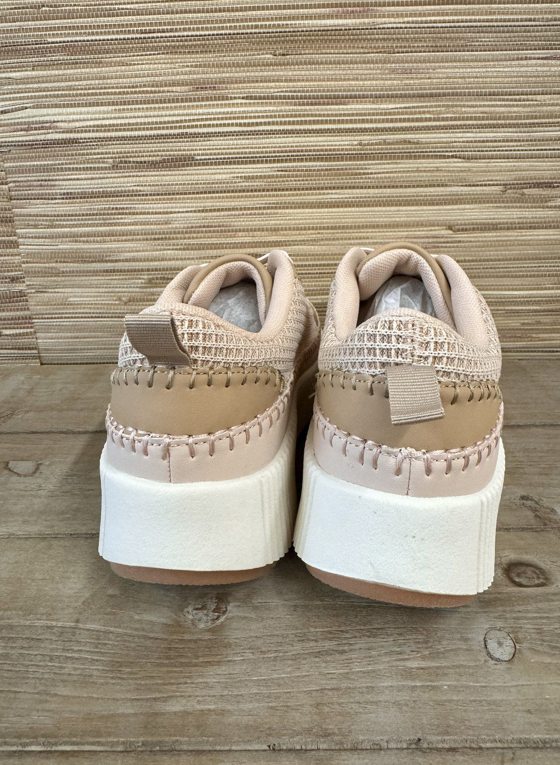 Woven Platform Sneakers