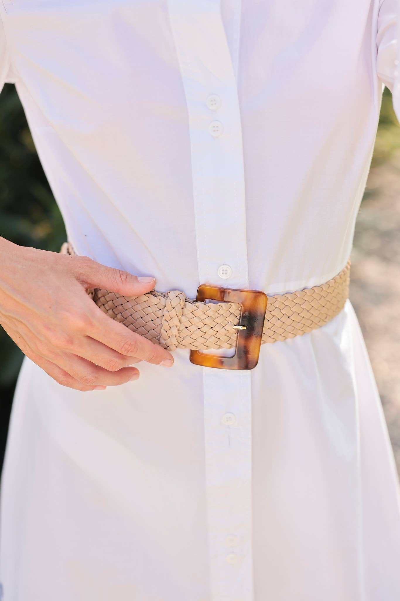 MARTA BELT TAN L/XL