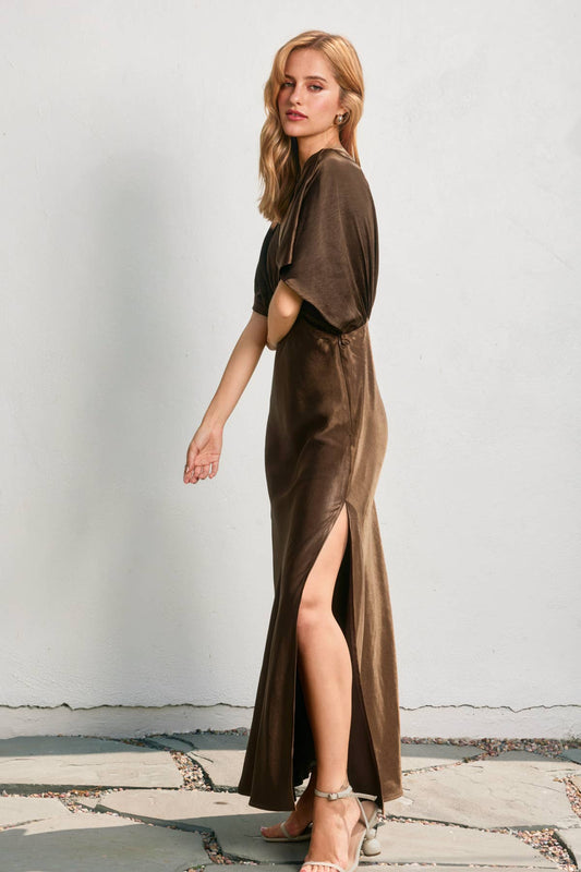 Butter Satin Maxi