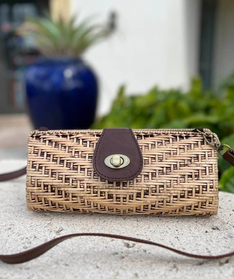 Rattan Convertable Clutch