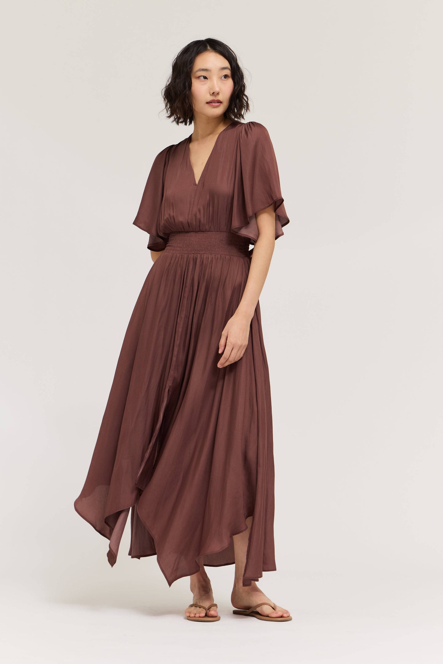 Maxi Dress- Tobacco