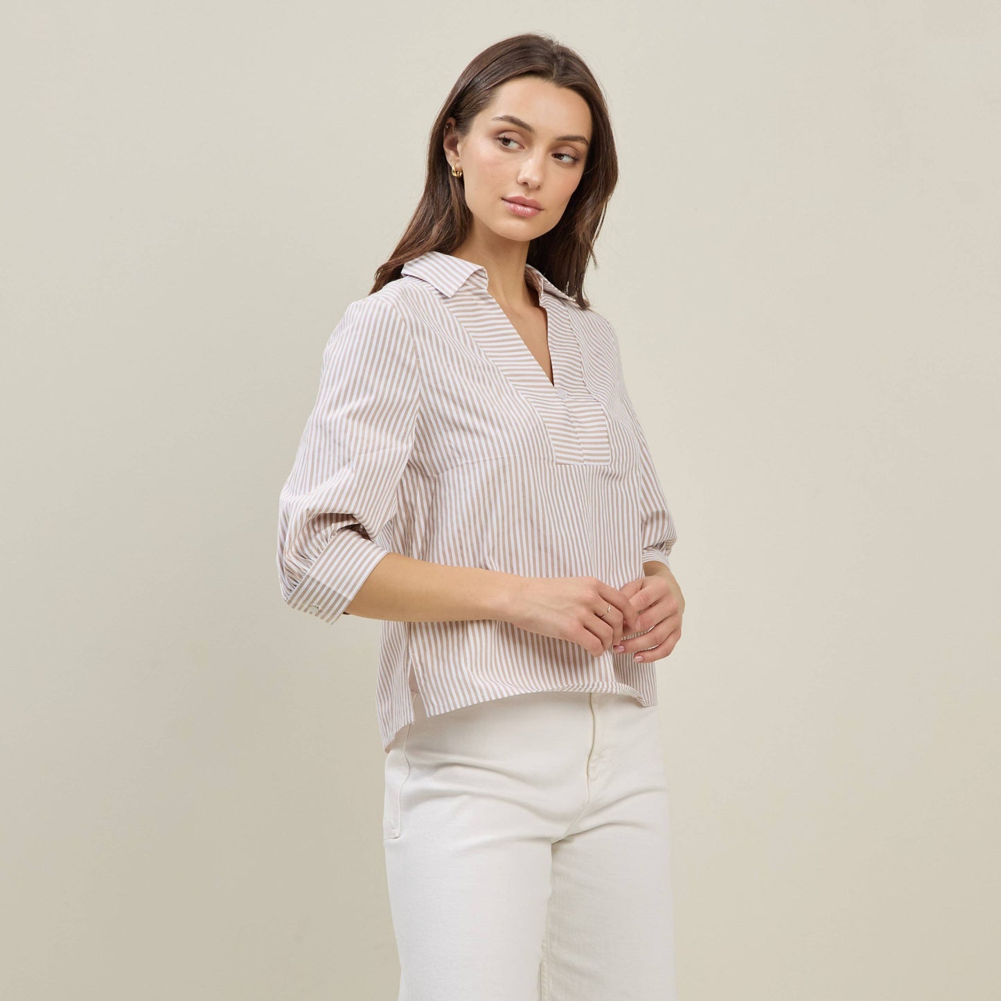Claudia Striped Blouse