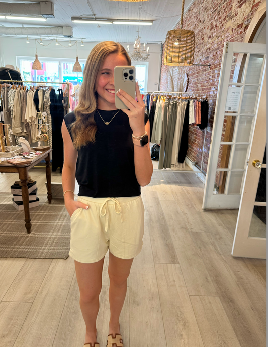 Ayla Shorts - Vanilla