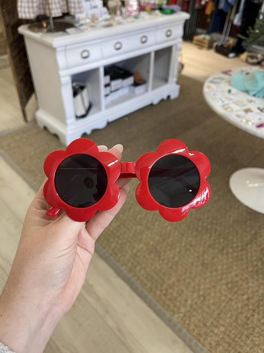 Fourth of July Kids Sunglasses - Red