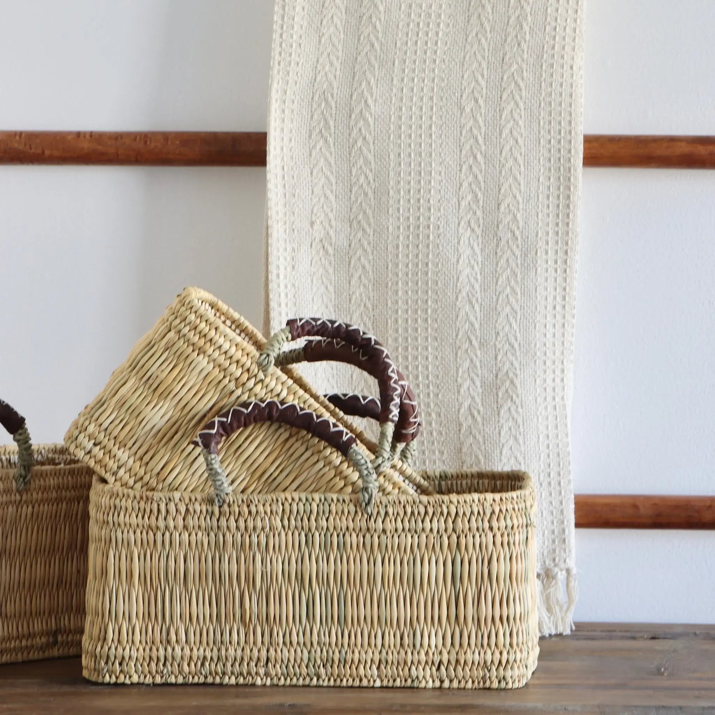 Handwoven Moroccan Baskets