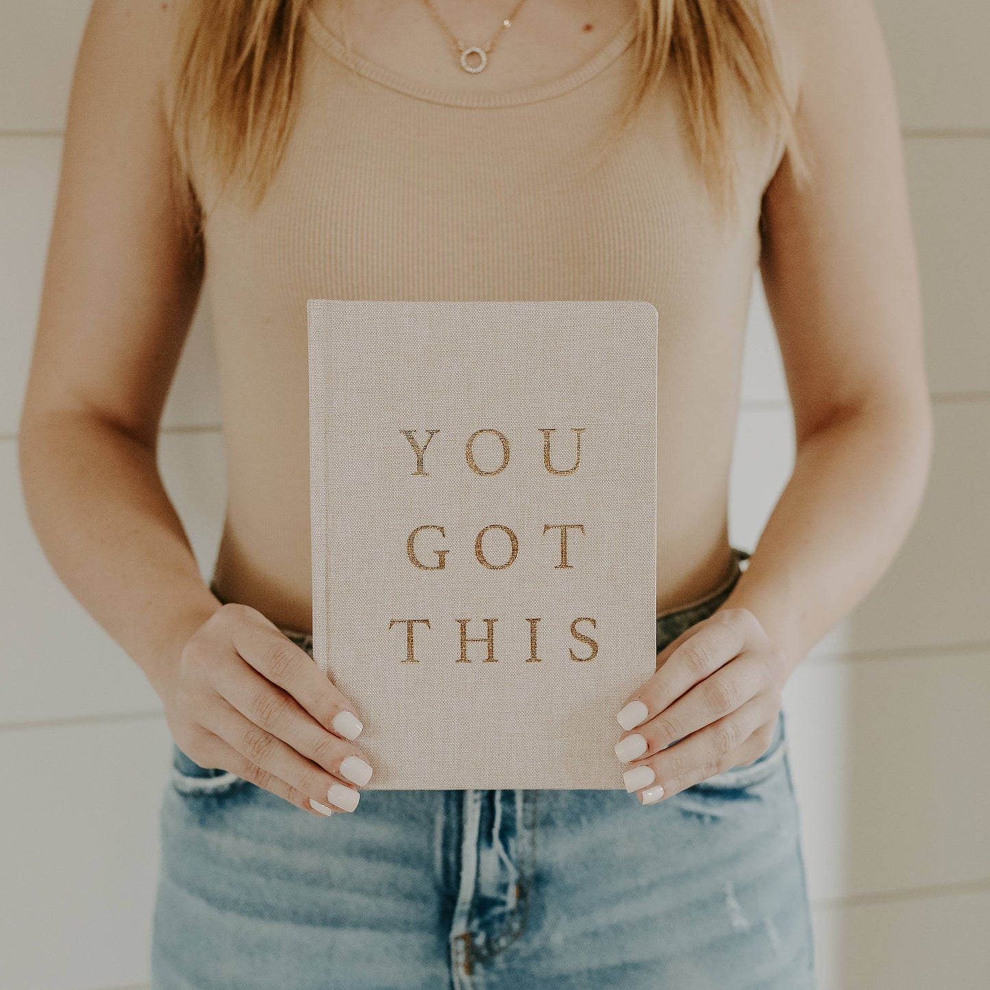 "You Got This" Fabric Journal