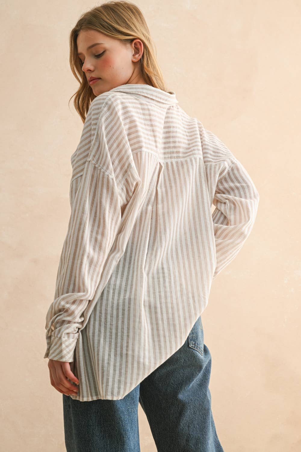 Striped Button Down