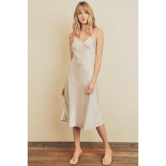 Savannah Satin Dress