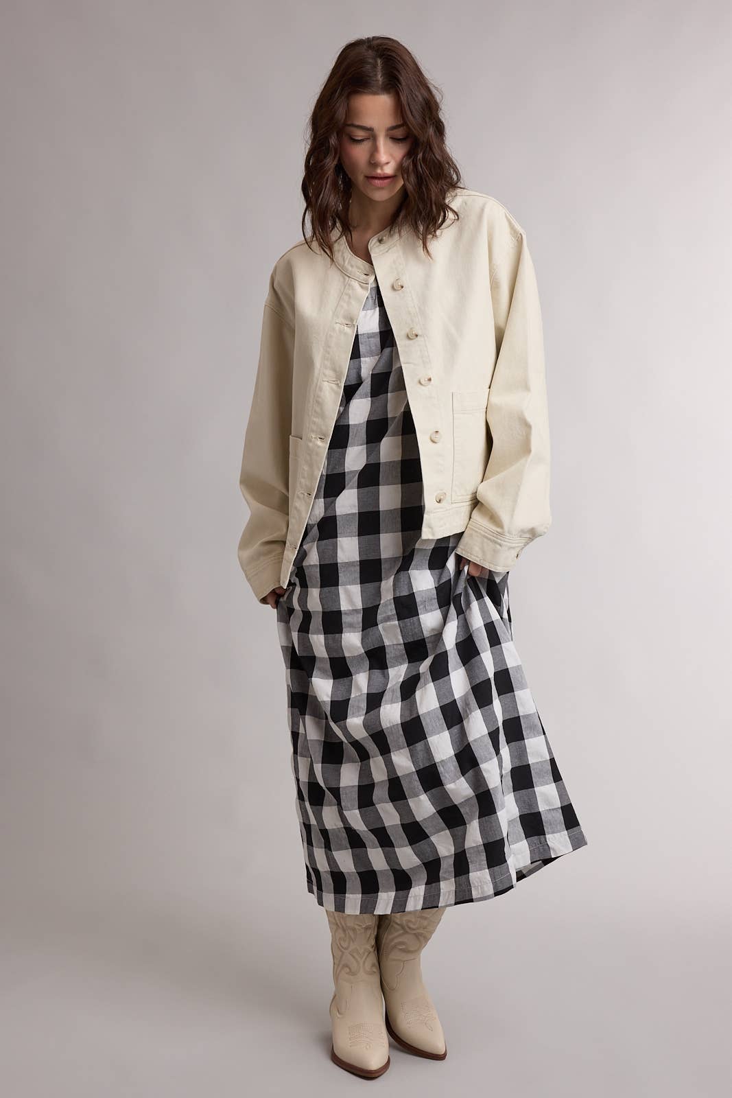 Utility Jacket- Oyster