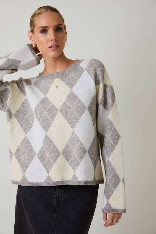 Ari Argyle Sweater