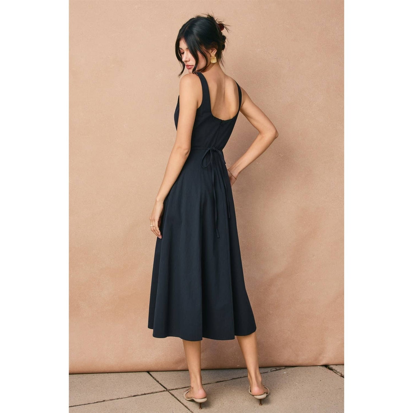 Square Neck Dress