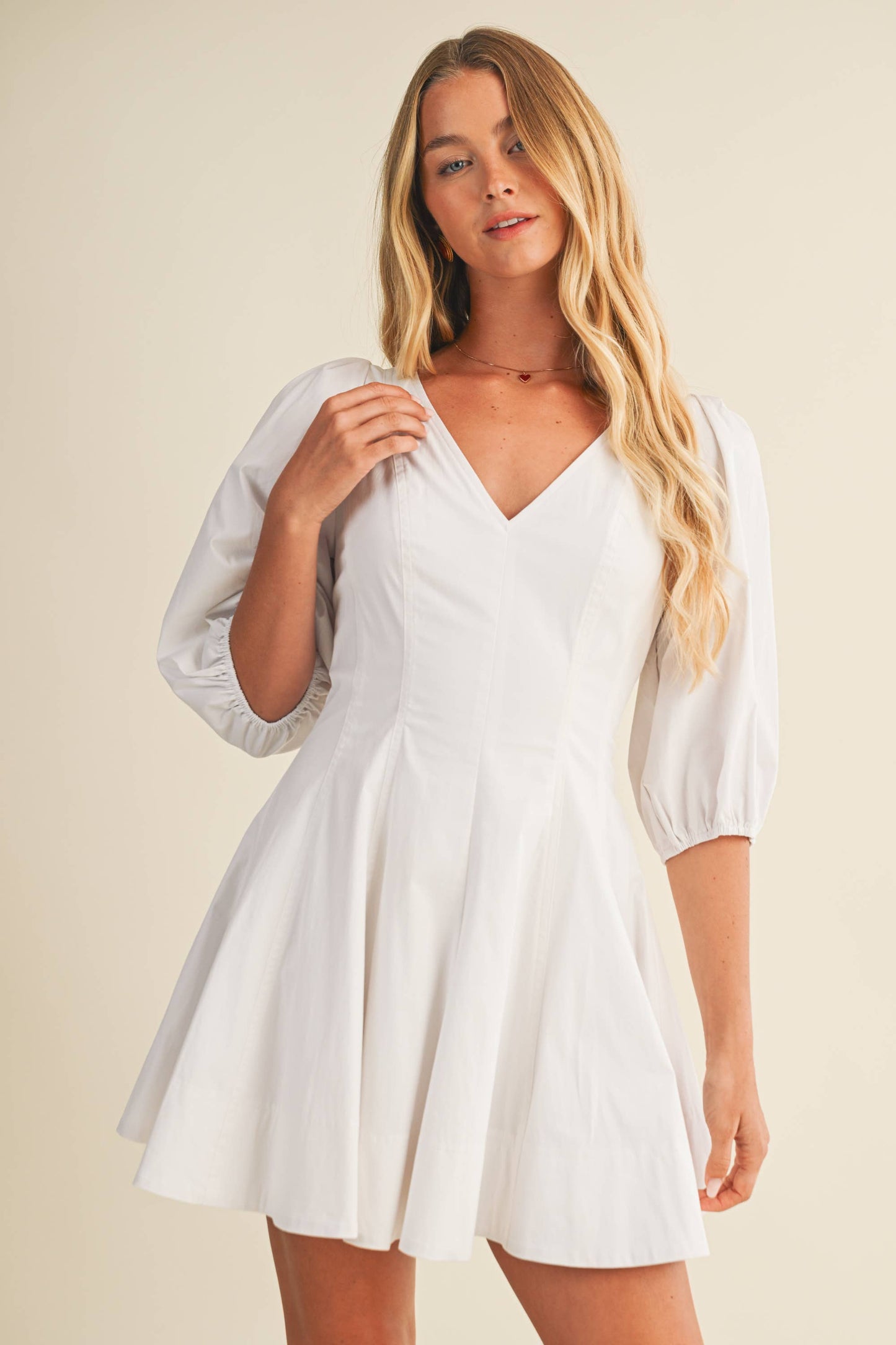 Puff Sleeve Dress