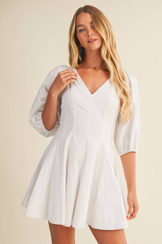 Puff Sleeve Dress