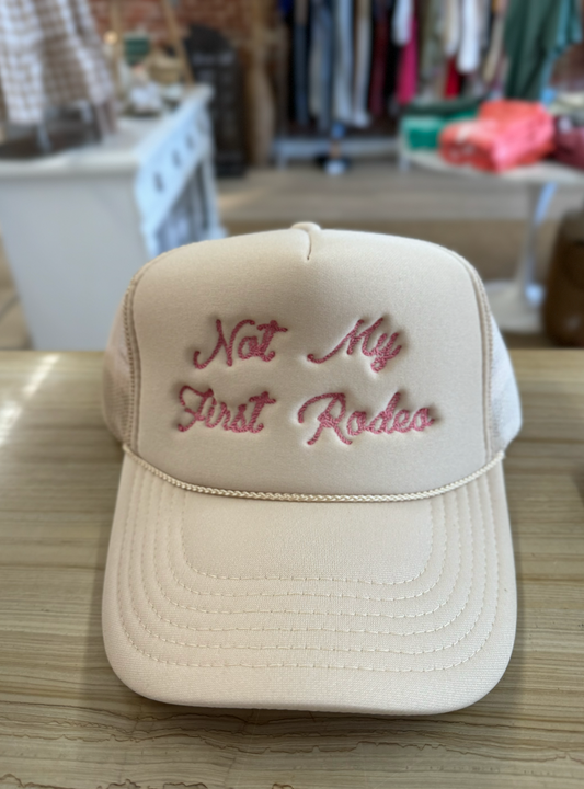 "Not my First Rodeo" Trucker Hat
