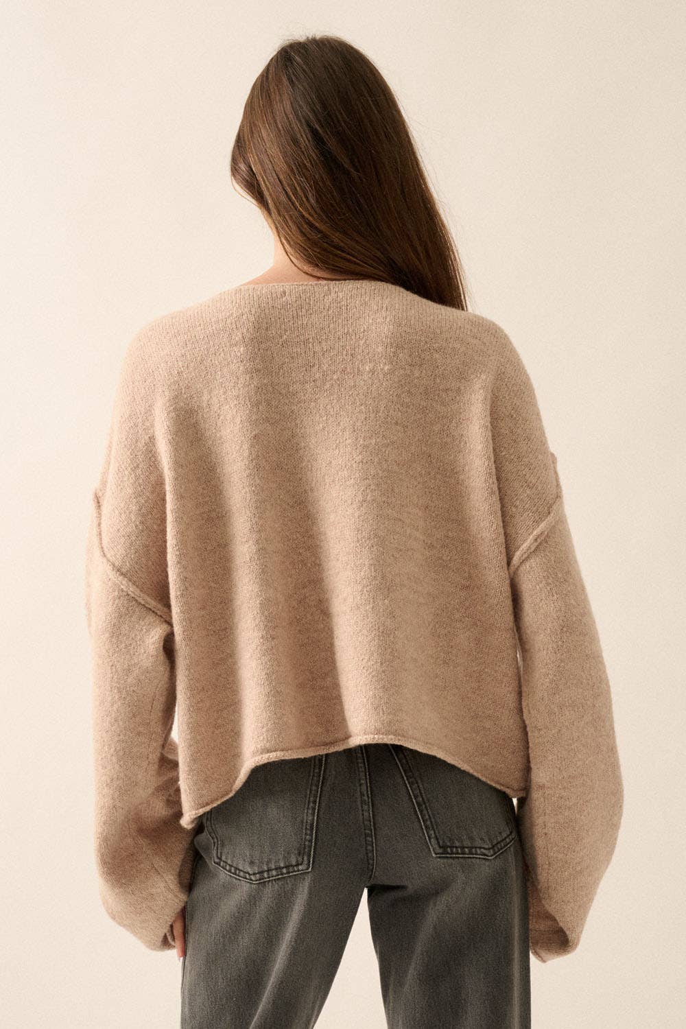 Knit Seam Sweater
