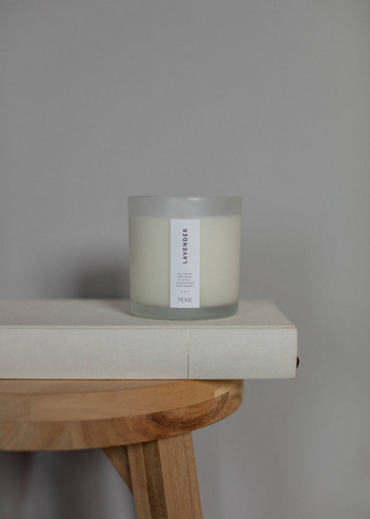 Lavender Candle