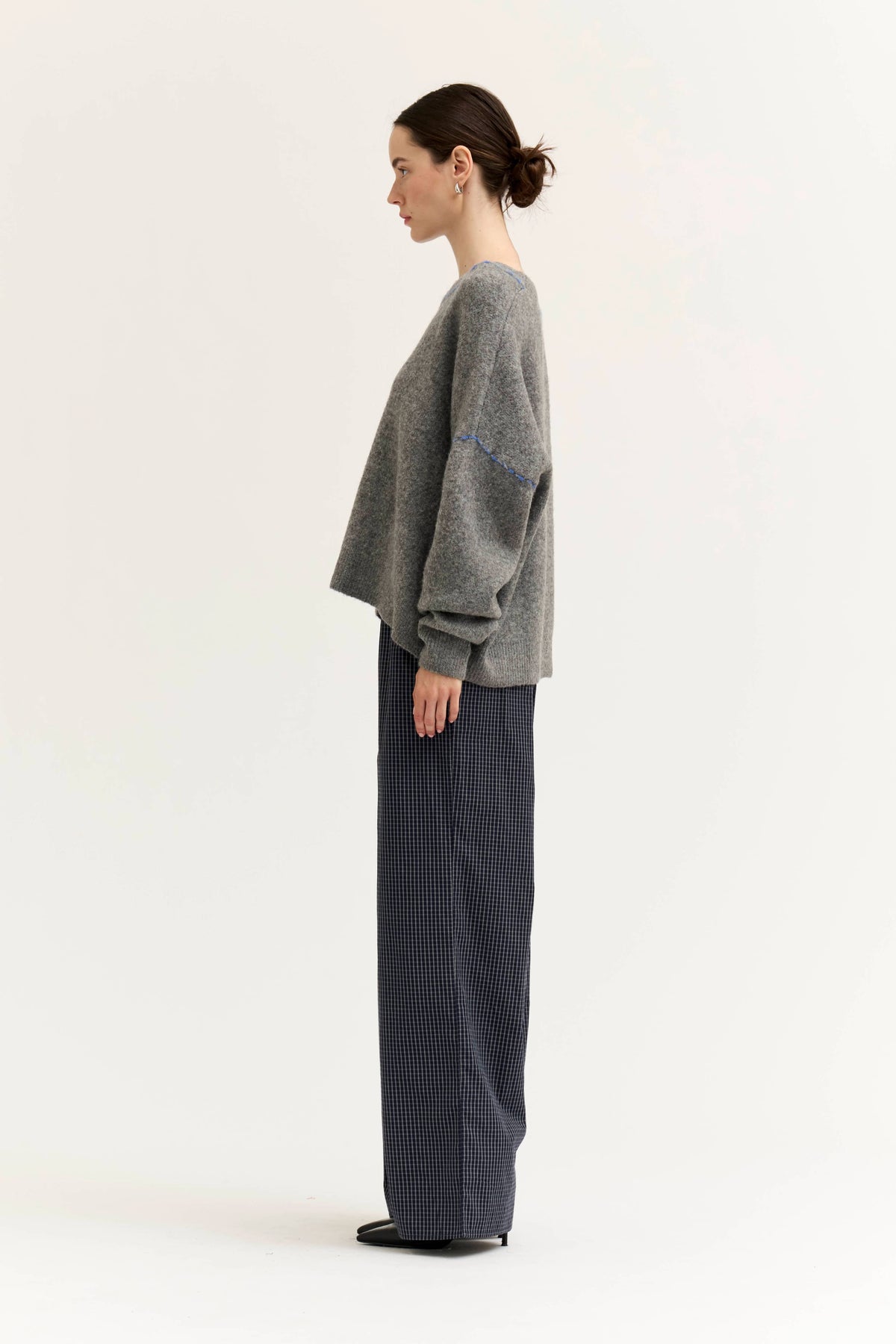 Midnight Gingham Pant