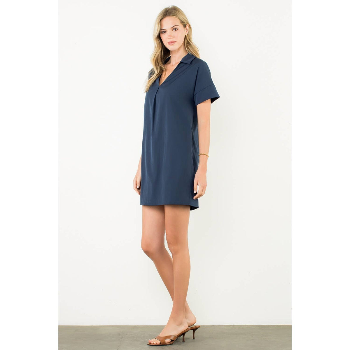 The Wren Dress / Navy