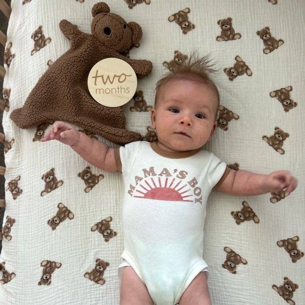 Baby Monthly Milestone Cards