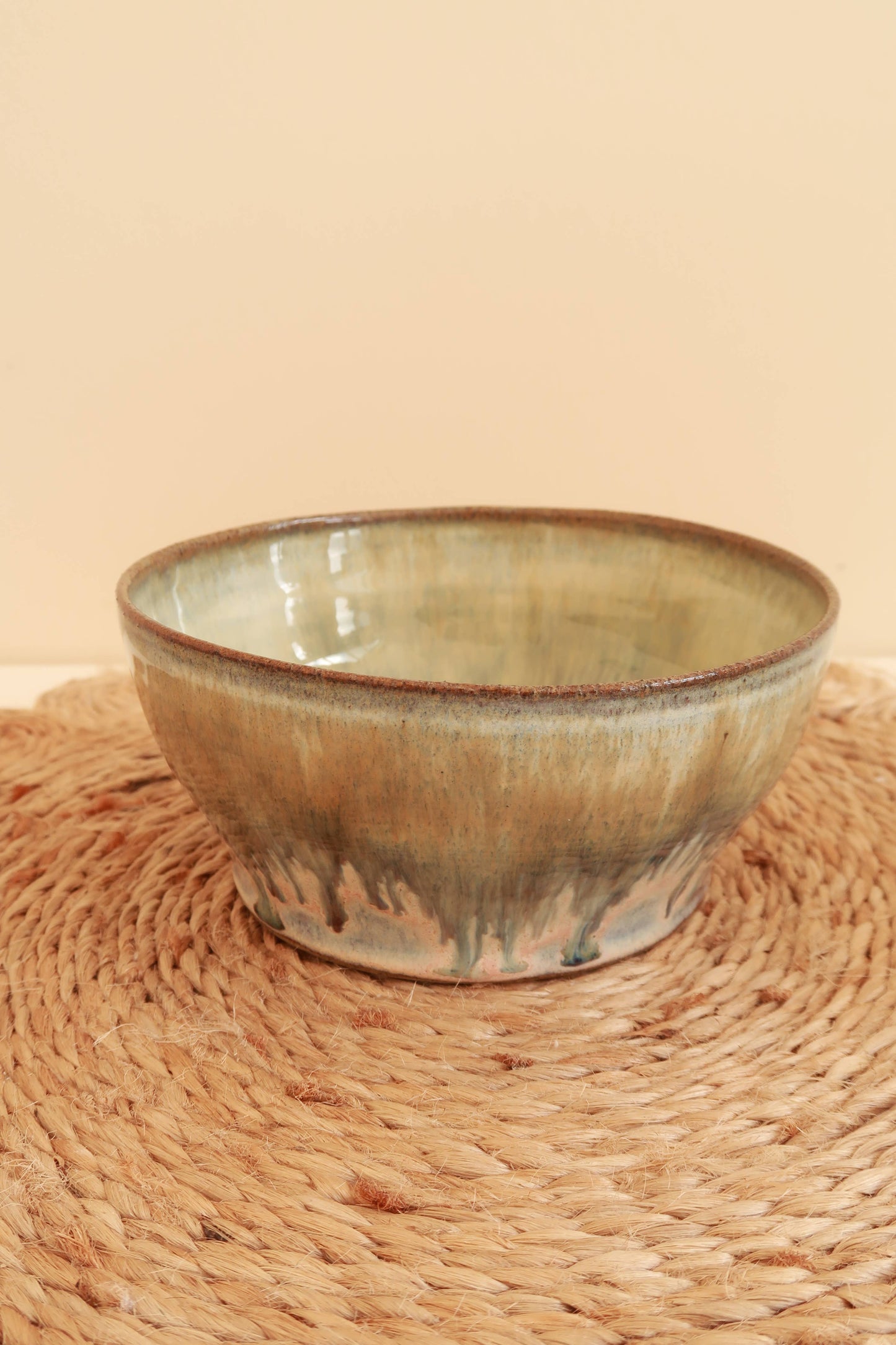 Handmade Ceramic Bowl - Green