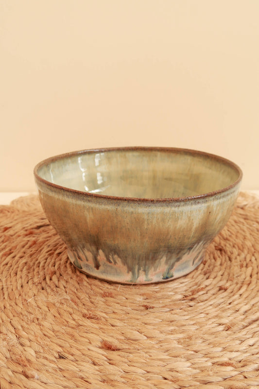 Handmade Ceramic Bowl - Green